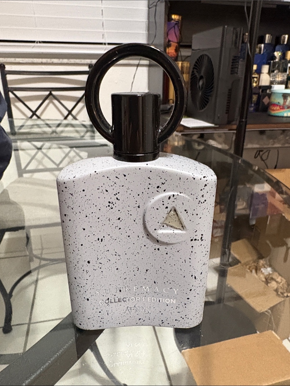 Collector's Edition Speckled White Empty